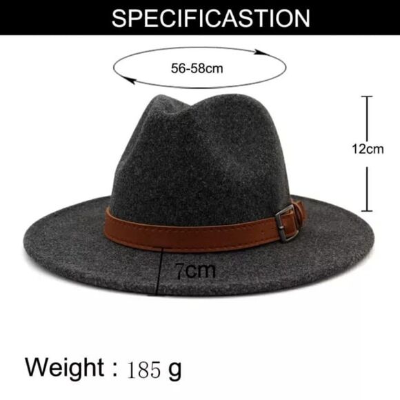 Custom Vintage Wool Fedora Hat - Picture 11 of 14